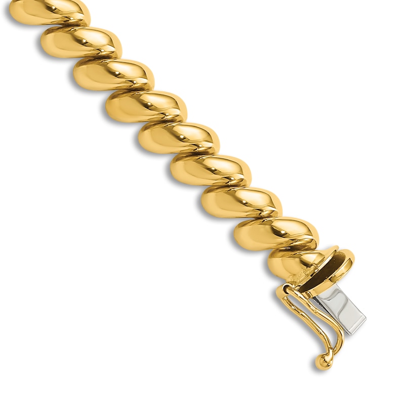 Main Image 3 of San Marco Chain Necklace 14K Yellow Gold 16&quot;