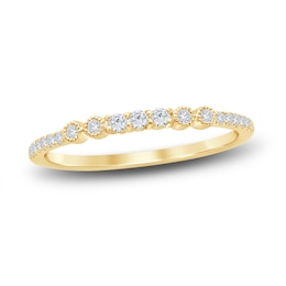 Diamond Stackable Ring 1/6 ct tw Round 14K Yellow Gold