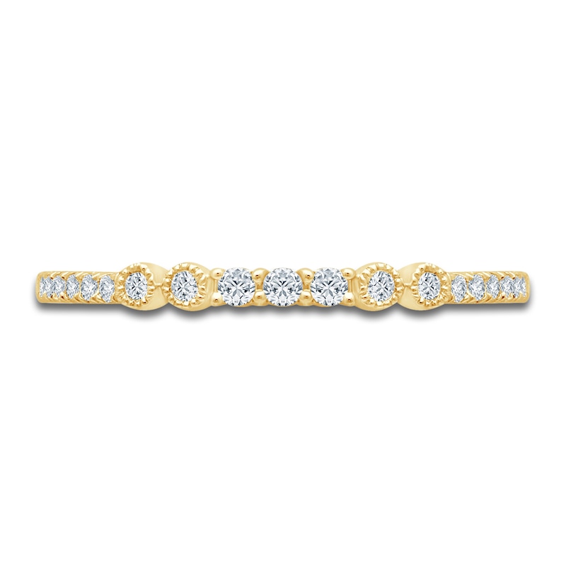 Diamond Stackable Ring 1/6 ct tw Round 14K Yellow Gold