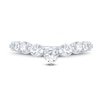 Thumbnail Image 3 of Diamond Contour Anniversary Band 1 ct tw Round 14K White Gold