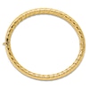 Thumbnail Image 2 of Textured Bangle Bracelet 14K Yellow Gold 7.8mm