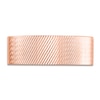 Thumbnail Image 3 of High-Polish Textured Wedding Band 14K Rose Gold 8.0mm