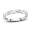 Thumbnail Image 1 of Diamond Bezel Anniversary Band 3/8 ct tw 14K White Gold