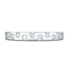 Thumbnail Image 3 of Diamond Bezel Anniversary Band 3/8 ct tw 14K White Gold