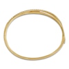 Thumbnail Image 1 of Blue Nile X Jared Diamond Crossover Bangle Bracelet 1 ct tw 14K Yellow Gold