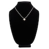 Thumbnail Image 3 of Italia D'Oro Satin-Finish Flower Necklace 14K Yellow Gold 18&quot;