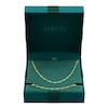 Thumbnail Image 1 of Italia D'Oro Hollow Paperclip Chain Necklace & Bracelet Set 14K Yellow Gold