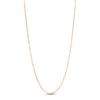 Thumbnail Image 2 of Italia D'Oro Hollow Paperclip Chain Necklace & Bracelet Set 14K Yellow Gold