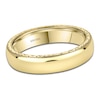 Thumbnail Image 1 of Kirk Kara Men's Polished Milgrain Wedding Band 14K Yellow Gold 5mm