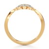 Thumbnail Image 2 of J'Lure Lab-Created Diamond Scalloped Wedding Band 1/5 ct tw 18K Yellow Gold