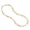 Thumbnail Image 1 of Italia D'Oro Tapered Oval Link Necklace 14K Yellow Gold 18&quot;