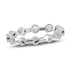 Thumbnail Image 1 of Juliette Maison Natural White Sapphire Ring 10K White Gold