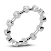 Thumbnail Image 2 of Juliette Maison Natural White Sapphire Ring 10K White Gold