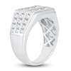 Thumbnail Image 2 of Men's Lab-Created Diamond Ring 3 ct tw Round 14K White Gold