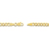 Thumbnail Image 4 of Solid Curb & Paperclip Chain Bracelet Set 14K Yellow Gold 8&quot;