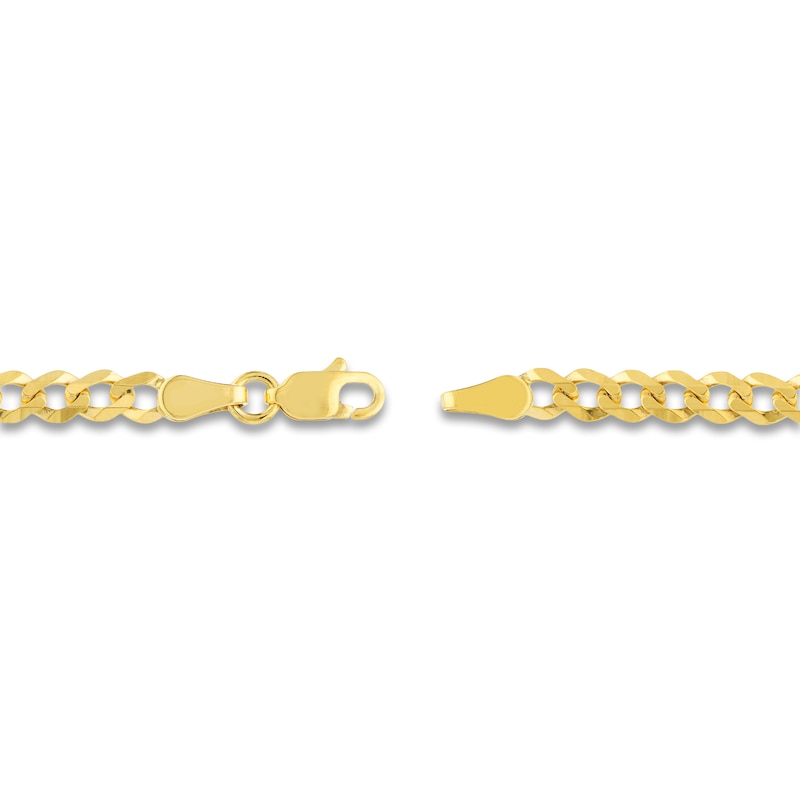 Main Image 4 of Solid Curb & Paperclip Chain Bracelet Set 14K Yellow Gold 8&quot;