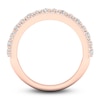 Thumbnail Image 4 of Diamond Anniversary Band 1 ct tw Pear/Round 14K Rose Gold