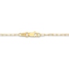 Thumbnail Image 3 of Diamond Medallion Necklace 1/10 ct tw Round 14K Yellow Gold 18&quot;