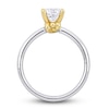 Thumbnail Image 3 of Y-Knot Diamond Solitaire Ring 1 ct tw Round 14K White Gold (I/I1)