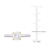 Thumbnail Image 4 of Y-Knot Diamond Solitaire Ring 1 ct tw Round 14K White Gold (I/I1)