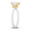 Thumbnail Image 1 of Y-Knot Diamond Solitaire Ring 1 ct tw Princess 14K White Gold (I/I1)