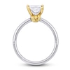 Thumbnail Image 2 of Y-Knot Diamond Solitaire Ring 1 ct tw Princess 14K White Gold (I/I1)