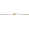 Thumbnail Image 1 of Solid Diamond-Cut Bead Necklace 14K Yellow Gold 18" 2mm