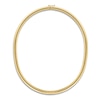 Thumbnail Image 1 of Semi-Solid Omega Chain Necklace 14K Yellow Gold 16&quot; 6.0mm