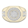 Thumbnail Image 3 of Men's Diamond Ring 1/2 ct tw Round 14K Yellow Gold