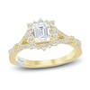 Thumbnail Image 0 of Pnina Tornai Radiant-Cut Diamond Halo Engagement Ring 1-1/4 ct tw 14K Yellow Gold