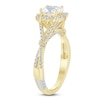 Thumbnail Image 1 of Pnina Tornai Radiant-Cut Diamond Halo Engagement Ring 1-1/4 ct tw 14K Yellow Gold