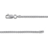 Thumbnail Image 1 of Solid Adjustable Wheat Chain Chain Necklace 1.6mm Sterling Silver 24"