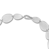 Thumbnail Image 2 of Italia D'Argento Textured Pebble Links Necklace Sterling Silver 19&quot;