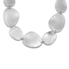 Thumbnail Image 3 of Italia D'Argento Textured Pebble Links Necklace Sterling Silver 19&quot;