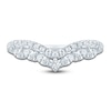 Thumbnail Image 3 of Pnina Tornai Marquise & Round-Cut Diamond Chevron Anniversary Ring 1/2 ct tw 14K White Gold