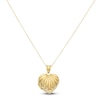 Thumbnail Image 2 of Italia D'Oro Locket Necklace 14K Yellow Gold 18&quot;