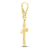 Thumbnail Image 2 of Charm'd by Lulu Frost Cross Charm 1/20 ct tw 10K Yellow Gold