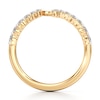 Thumbnail Image 2 of J'Lure Lab-Created Diamond Contour Wedding Band 1/3 ct tw 18K Yellow Gold