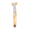 Thumbnail Image 3 of J'Lure Lab-Created Diamond Contour Wedding Band 1/3 ct tw 18K Yellow Gold