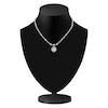 Thumbnail Image 2 of J'Lure Hexagon Portrait-Cut, Trapezoid Step-Cut & Trillion Curved Brilliant-Cut Lab-Created Diamond Necklace 7-1/3 ct tw 14K White Gold 18.5&quot;