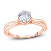 Thumbnail Image 0 of Diamond Solitaire Twist Engagement Ring 2 ct tw Round 14K Rose Gold (I2/I)
