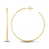 Thumbnail Image 2 of Round Wire Hoop Earrings 14K Yellow Gold 40mm