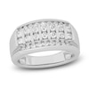 Thumbnail Image 0 of Men's Diamond Ring 1 ct tw Round 14K White Gold