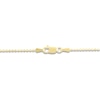 Thumbnail Image 3 of Diamond-Cut Beaded Chain Necklace 14K Yellow Gold 18&quot; 1.1mm