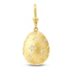 Thumbnail Image 1 of Charm'd by Lulu Frost Golden Egg Locket Charm 5/8 ct tw Diamonds 10K Yellow Gold