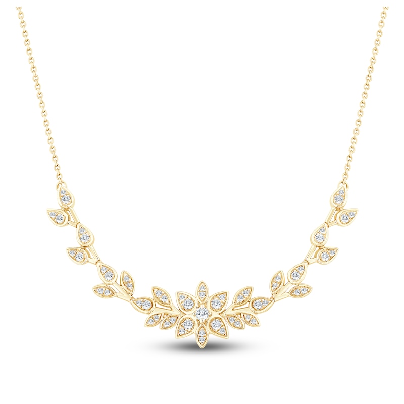 Main Image 1 of Pnina Tornai Round Diamond Necklace 1/2 ct tw 14K Yellow Gold