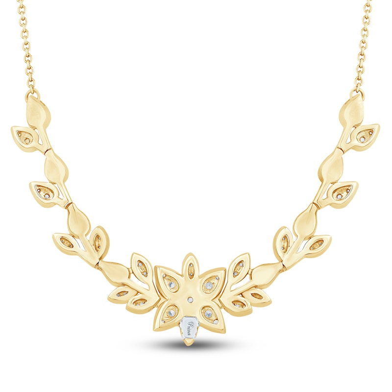 Main Image 3 of Pnina Tornai Round Diamond Necklace 1/2 ct tw 14K Yellow Gold