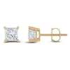 Thumbnail Image 1 of Princess-Cut Diamond Solitaire Stud Earrings 3/4 ct tw 14K Yellow Gold (I/I2)