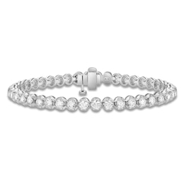 Blue Nile X Jared Diamond Tennis Bracelet 5 ct tw 14K White Gold 7&quot;