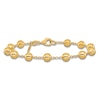 Thumbnail Image 0 of Blue Nile X Jared Bead Station Bracelet 14K Yellow Gold 7.5"